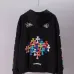 Chrome Hearts Zip Up Hoodie Multicolor Cross Print Black #B68611