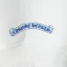 Chrome Hearts x Rolling Stones Zip Up Hoodie White Blue Tongue Logo #B68584