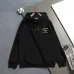 Dior Christian Dior Atelier Logo Embroidered Hoodie, White Khaki Dark Brown Black #B68834