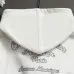 Dior Christian Dior Atelier Logo Embroidered Hoodie, White Khaki Dark Brown Black #B68834