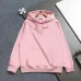 Dior Classic CD Logo Embroidered 420g Heavyweight Hoodie, White Brown Grey Pink Black #B68833