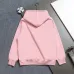 Dior Classic CD Logo Embroidered 420g Heavyweight Hoodie, White Brown Grey Pink Black #B68833