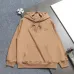 Dior Classic CD Logo Embroidered 420g Heavyweight Hoodie, White Brown Grey Pink Black #B68833