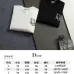 Dior Classic Dior Logo Embroidered Crew Neck Sweatshirt, White and Black #B68835