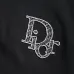 Dior Classic Dior Logo Embroidered Crew Neck Sweatshirt, White and Black #B68835