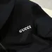 Gucci 460G Heavyweight Zip-Up Hoodie Sweatshirt, Black #B68005