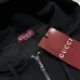 Gucci 460G Heavyweight Zip-Up Hoodie Sweatshirt, Black #B68005