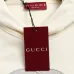Gucci Classic Color Block GG Logo Hoodie, White, Grey, Black #B68821