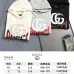 Gucci Classic Color Block GG Logo Hoodie, White, Grey, Black #B68821
