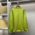 Gucci Crew Neck Sweatshirt With Front Logo Print, White, Navy, Green #B69220