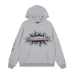 Hellstar Flame Graphic Print Pullover Hoodie, Heather Gray #B68260