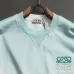 Loewe Classic Anagram Embroidered Washed Tie-Dye Crew Sweatshirt, Gradient Colors #B68831