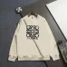 Loewe Classic Anagram Logo Embroidered Crew Neck Sweatshirt, Cream and Black #B68830