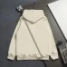 Loewe Classic Anagram Logo Embroidered Hoodie, Orange Sage Cream Black #B68829