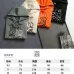 Loewe Classic Anagram Logo Embroidered Hoodie, Orange Sage Cream Black #B68829