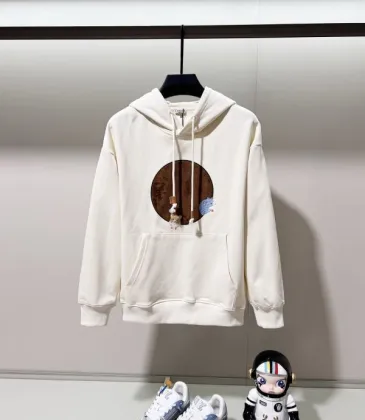 Loewe Hoodies  White/Black/Orange #A54758