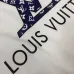 Louis Vuitton Blue Monogram LV Logo Crewneck Sweatshirt, Black, White #B69194