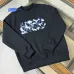 Louis Vuitton Blue Star Graffiti Crewneck Sweatshirt, Black, White #B69190
