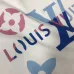 Louis Vuitton Colorful Monogram Logo Crewneck Sweatshirt, Black, White #B69192