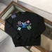 Louis Vuitton Colorful Monogram Logo Crewneck Sweatshirt, Black, White #B69192