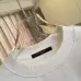 Louis Vuitton Crew Neck Sweatshirt With Gold Embroidered Logo, White, Black #B69222