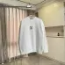 Louis Vuitton Crew Neck Sweatshirt With Gold Embroidered Logo, White, Black #B69222