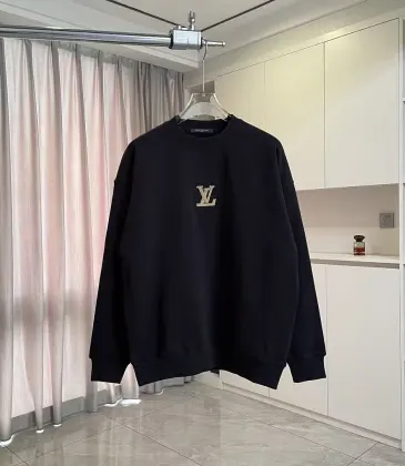 Brand L Crew Neck Sweatshirt With Gold Embroidered Logo, White, Black #B69222