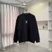 Louis Vuitton Crew Neck Sweatshirt With Gold Embroidered Logo, White, Black #B69222