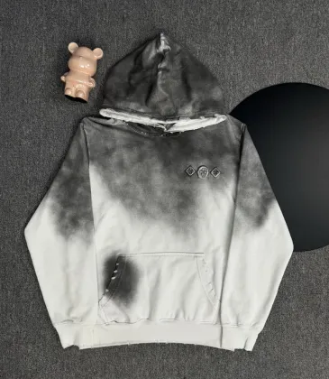 Louis Vuitton Gray Gradient Hoodie With Embroidered Artistic Cloud Pattern High Fashion Streetwear #A54371 Louis Vuitton Gray Gradient Hoodie With Embroidered Artistic Cloud Pattern High Fashion Streetwear #A54371