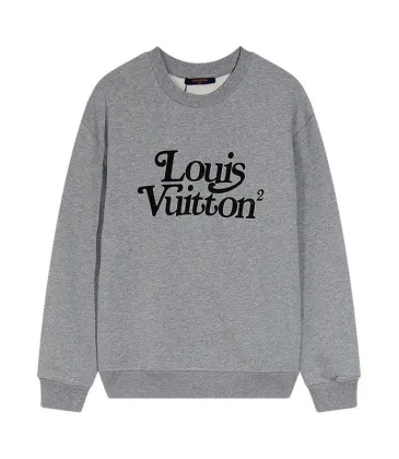 Louis Vuitton Hoodie Gray 1:1 Quality EUR Sizes #999929128 Louis Vuitton Hoodie Gray 1:1 Quality EUR Sizes #999929128