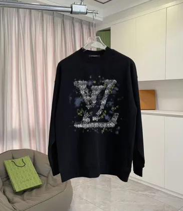 Louis Vuitton Hoodies for MEN Black/White #A54459 Louis Vuitton Hoodies for MEN Black/White #A54459