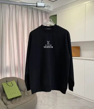 Louis Vuitton Hoodies for MEN Black/White #A54460 Louis Vuitton Hoodies for MEN Black/White #A54460