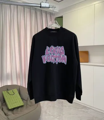 Louis Vuitton Hoodies for MEN Black/White #A54461 Louis Vuitton Hoodies for MEN Black/White #A54461
