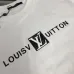 Louis Vuitton Logo Print Crewneck Sweatshirt, Black, White #B69191