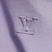 Louis Vuitton Minimal Debossed LV Logo Pullover Hoodie For Men Black Purple Burgundy #B67387