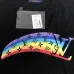 Louis Vuitton Rainbow Monogram Logo Crewneck Sweatshirt, Black, White #B69193