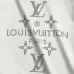 Louis Vuitton Rhinestone Crewneck Sweatshirt, White, Black #B68810