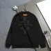 Louis Vuitton Rhinestone Crewneck Sweatshirt, White, Black #B68810