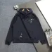 Louis Vuitton Sailboat‑Scene Embroidery Pullover Hoodie Men Sweatshirt, White, Navy Blue #B67993