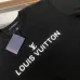 Louis Vuitton Simple Logo Crewneck Sweatshirt, Black, White #B69195