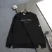 Moncler Classic Script Logo Embroidered Crew Sweatshirt, Orange Cream Black #B68828