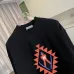 Moncler Ethnic Geometric Logo Crewneck Sweatshirt, Black &amp; White #B69213