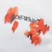 Off - White White Hoodie With Colorful Abstract Arrow Graphic Design #A54449