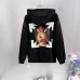Off-White Angel Painting Arrow Pullover Hoodie, White &amp; Black #B67854