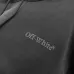 Off-White Hoodie Abstract Arrow Back Graphic Pullover, Black #B68573