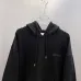 Off-White Hoodie Abstract Arrow Back Graphic Pullover, Black #B68573