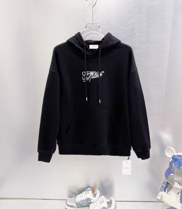 Off-White Sketch Arrow Print Pullover Hoodie, White &amp; Black #B67852