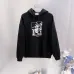 Off‑White Art Figure Print Pullover Hoodie, Black #B67848