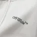 Off‑White Back Mesh Diagonal Stripe Pullover Hoodie, Black White #B68266