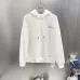 Off‑White Back Mesh Diagonal Stripe Pullover Hoodie, Black White #B68266
